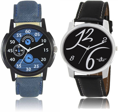 

CM Men Watch Combo With Casual Look LR 02 _ LD 02 Watch - For Men