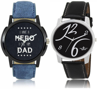 

CM Men Watch Combo With Casual Look LR 07 _ LD 02 Watch - For Men