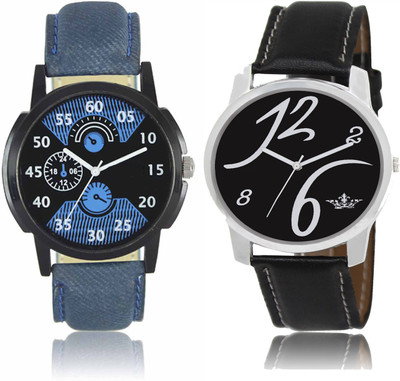

SRK ENTERPRISE Attractive Look Printed Dial Men Watch Combo LR 02 _ LD 02 Watch - For Men