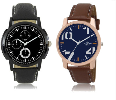 

CM Men Watch Combo With Casual Look LR 013 _ LD 03 Watch - For Men