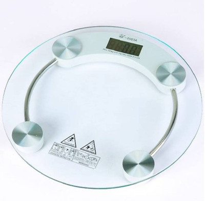

Sukot Electronic Digital Weight Scale Personal Bathrrom Health Body Checkup Fitness Weighing Scale(White)