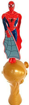 

Bonkerz Pull Rope Flying Spider Man Toy(Multicolor)