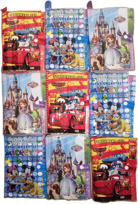 

kidoz kingdom STATIONERY SET MIX CHARACTER 9 PACK SET