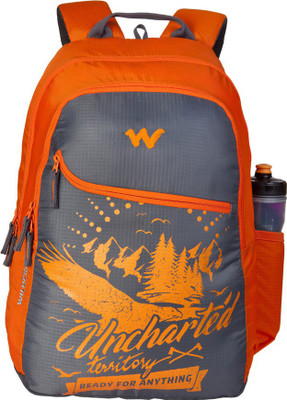 

Wildcraft WC 3 Wild 35 L Backpack(Orange, Grey), Badge_org