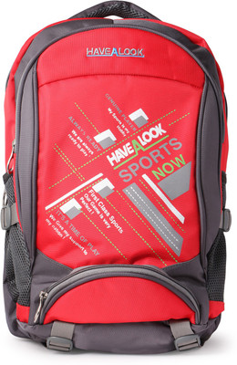 

HAVEALOOK STC-BLP1001YSS-RED 30 L Laptop Backpack(Red)