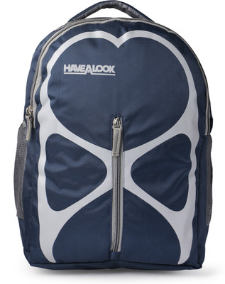 

HAVEALOOK STC-SCB1003BRS-NVBLU 25 L Laptop Backpack(Blue), Navy blue