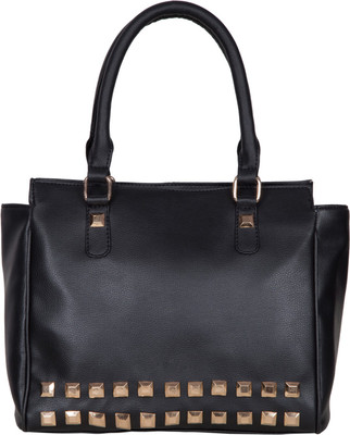 

Purseus Glitery Hand Bag Waterproof Shoulder Bag(Black, 12 L)