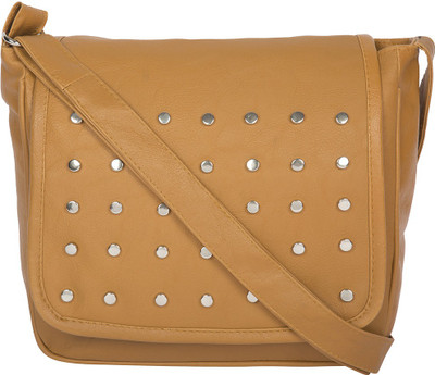 elli fashion Sling Bag(Tan)