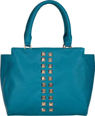 

Purseus Shiny Hand bag Waterproof Shoulder Bag(Light Blue, 12 L)