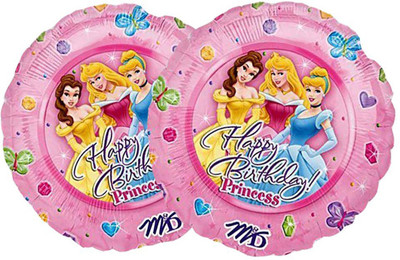 

AMFIN Printed 18 Inch Princess Foil Balloons Theme Princess Theme Birthday Party Princess Cartoon Character(Pack of 2) Balloon(Multicolor, Pack of 2)
