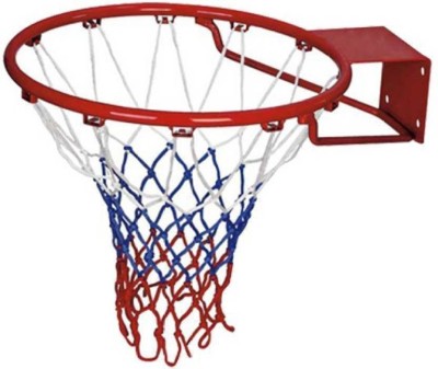 

BUY INDIAN MADE RED RING SIZE 7 WITH MULTICOLOR NET COMBO Basketball Ring(7 Basketball Size With Net)