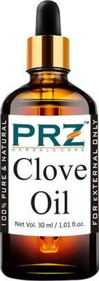 

PRZ Clove Essential Oil (30ML) - Pure Natural Aromatherapy & Therapeutic Grade Oil For Skin Care & Hair Care Hair Oil(30 ml)