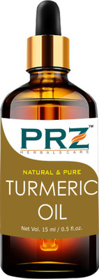 

PRZ Turmeric Essential Oil (15ML) - Pure Natural & Therapeutic Grade Oil For Skin Care & Hair Care Hair Oil(15 ml)