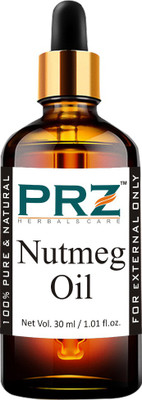 

PRZ Nutmeg Essential Oil (30ML) - Pure Natural & Therapeutic Grade Oil For Skin Care & Hair Care Hair Oil(30 ml)