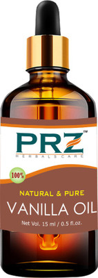 

PRZ Vanilla Essential Oil (15ML) - Pure Natural & Undiluted For Skin Care & Hair Care Hair Oil(15 ml)