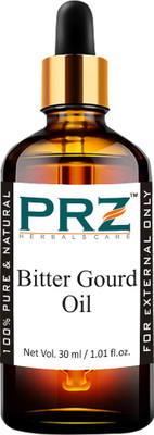 

PRZ Bitter Gourd Cold Pressed Carrier Oil (30ML) - Pure Natural & Undiluted For Skin Care & Hair Care Hair Oil(30 ml)
