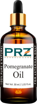 

PRZ Pomegranate Seed Cold Pressed Carrier Oil (30ML) - Pure Natural & Undiluted For Skin Care & Hair Care Hair Oil(30 ml)