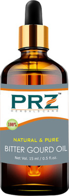 

PRZ Bitter Gourd Cold Pressed Carrier Oil (15ML) - Pure Natural & Undiluted For Skin Care & Hair Care Hair Oil(15 ml)