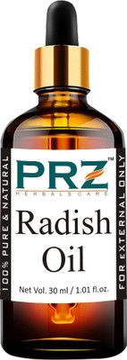 

PRZ Radish Seed Cold Pressed Carrier Oil (30ML) - Pure Natural & Undiluted For Skin Care & Hair Care Hair Oil(30 ml)