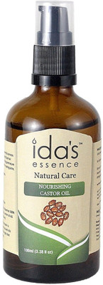 

Ida's Essence Premium Nourishing Castor Oil. Cold Pressed. 100% Pure & Natural(100 ml)
