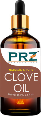 

PRZ Clove Essential Oil (15ML) - Pure Natural Aromatherapy & Therapeutic Grade Oil For Skin Care & Hair Care Hair Oil(15 ml)