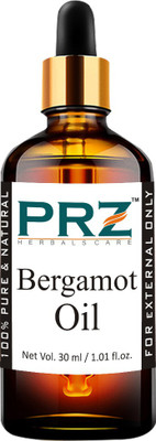 

PRZ Bergamot Essential Oil (30ML) - Pure Natural Aromatherapy & Therapeutic Grade Oil For Skin Care & Hair Care Hair Oil(30 ml)