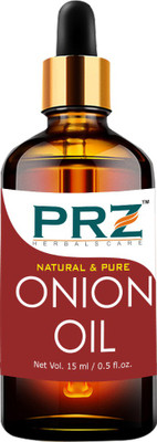 

PRZ Onion Cold Pressed Carrier Oil (15ML) - Pure Natural & Therapeutic Grade Oil For Skin Care & Hair ReGrowth Hair Oil(15 ml)
