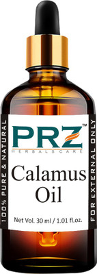 

PRZ Calamus Essential Oil (30ML) - Pure Natural Aromatherapy & Therapeutic Grade Oil For Skin Care & Hair Care Hair Oil(30 ml)