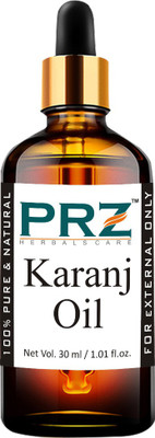 

PRZ Karanj Seed Cold Pressed Carrier Oil (30ML) - Pure Natural & Undiluted For Skin Care & Hair Care Hair Oil(30 ml)