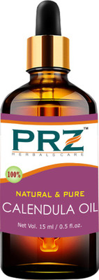 

PRZ Calendula Essential Oil (15ML) - Pure Natural & Undiluted For Skin Care & Hair Care Hair Oil(15 ml)