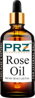 

PRZ Rose Essential Oil (30ML) - Pure Natural Aromatherapy & Therapeutic Grade Oil For Skin Care & Hair Care Hair Oil(30 ml)
