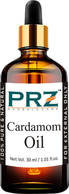 

PRZ Cardamom Essential Oil (30ML) - Pure Natural For Aromatherapy, Skin Care & Hair Care Hair Oil(30 ml)