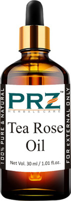 

PRZ Tea Rose Essential Oil (30ML) - Pure Natural & Undiluted For Skin Care & Hair Care Hair Oil(30 ml)