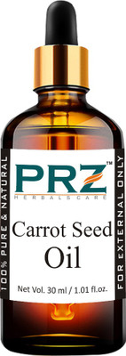 

PRZ Carrot Seed Essential Oil (30ML) - Pure Natural & Therapeutic Grade Oil For Skin Care & Hair Care Hair Oil(30 ml)