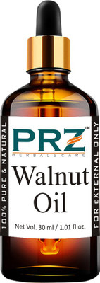 

PRZ Walnut Cold Pressed Carrier Oil (30ML) - Pure Natural & Therapeutic Grade Oil For Skin Care & Hair Care Hair Oil(30 ml)
