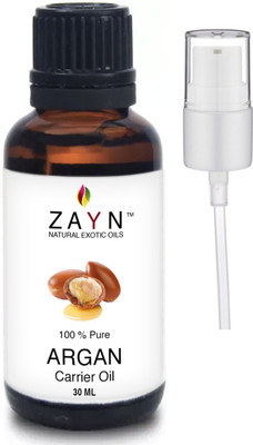 

Zayn Coldpressed Argan Carrier Oil - 100% Pure, Natural and Undiluted- Anti-Aging, Anti-Oxidant, Moisturizer(30 ml)