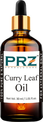 

PRZ Curry Leaf Essential Oil (30ML) - Pure Natural & Therapeutic Grade Oil For Skin Care & Hair Care Hair Oil(30 ml)