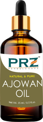 

PRZ Ajowan Essential Oil (15ML) - Pure Natural & Therapeutic Grade Oil For Skin Care & Hair Care Hair Oil(15 ml)
