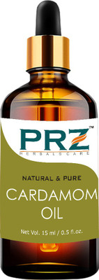

PRZ Cardamom Essential Oil (15ML) - Pure Natural For Aromatherapy, Skin Care & Hair Care Hair Oil(15 ml)