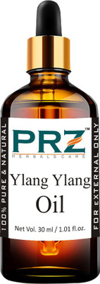 

PRZ Ylang Ylang Essential Oil (30ML) - Pure Natural For Aromatherapy, Skin Care & Hair Care Hair Oil(30 ml)