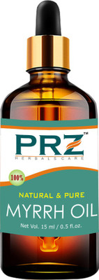 

PRZ Myrrh Essential Oil (15ML) - Pure Natural Aromatherapy & Therapeutic Grade Oil For Skin Care & Hair Care Hair Oil(15 ml)