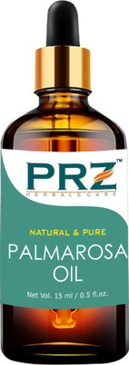 

PRZ Palmarosa Essential Oil (15ML) - Pure Natural Aromatherapy & Therapeutic Grade Oil For Skin Care & Hair Care Hair Oil(15 ml)