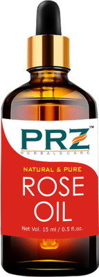 

PRZ Rose Essential Oil (15ML) - Pure Natural Aromatherapy & Therapeutic Grade Oil For Skin Care & Hair Care Hair Oil(15 ml)