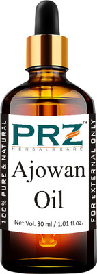 

PRZ Ajowan Essential Oil (30ML) - Pure Natural & Therapeutic Grade Oil For Skin Care & Hair Care Hair Oil(30 ml)