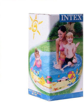 

KT BROTHERS 4 Feet Kids Water Pool Bath Tub Swimming Pool Bath Toy Bath Toy(Multicolor)
