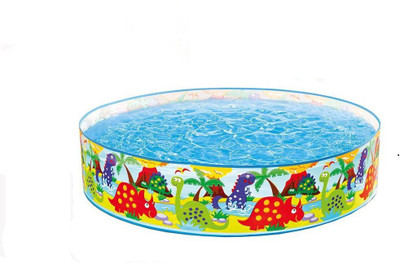 

KT BROTHERS 4 Feet Kids Water Pool Bath Tub Swimming Pool Bath Toy(Multicolor)