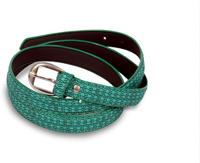 

BULL-i Girls Party Green Artificial Leather Belt