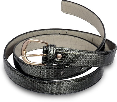 

BULL-i Girls Party Grey Artificial Leather Belt