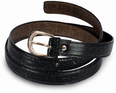 

BULL-i Girls Party Black Artificial Leather Belt