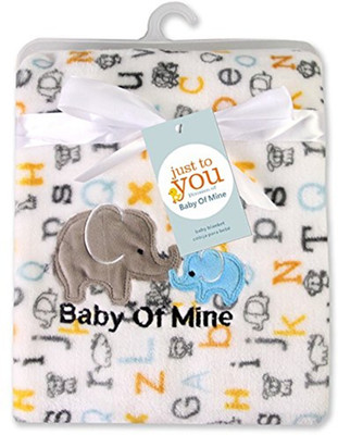 

Baby Bucket Text Print  Blanket(Fur, Multicolor